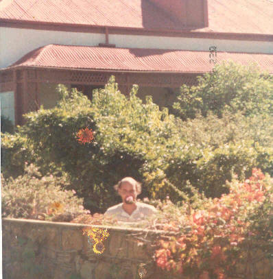 Johan at Langenhoven's house