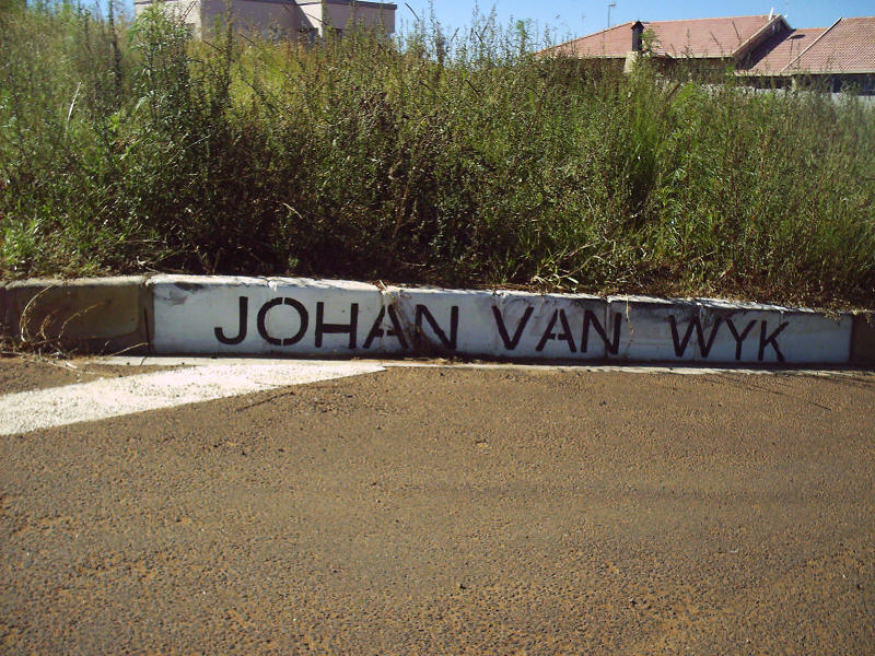 Johan van Wyk Straat